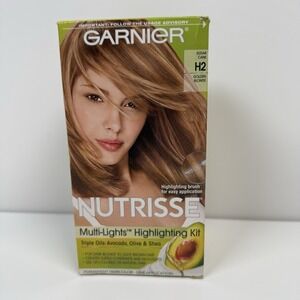 Garnier Nutrisse Multi Lights Highlighting Kit H2 Golden Blonde Sugar Cane